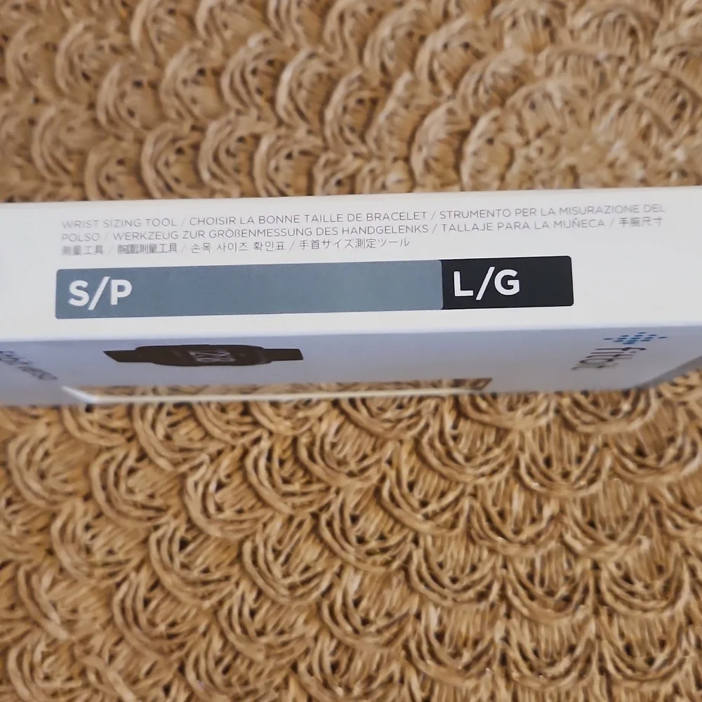 Fitbit Versa Classic BAND ONLY White Large Brand New in box - SIZE LARGE